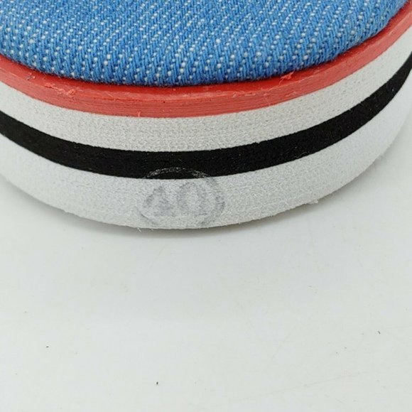 Womens Lace Up Slide Sandal Denim EUR 40 NEW - Picture 8 of 8